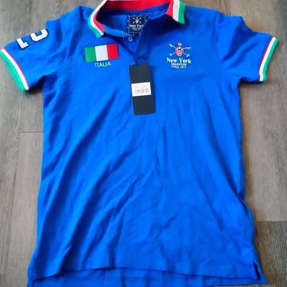 10/55$❤️ New York polo club mens polo italie